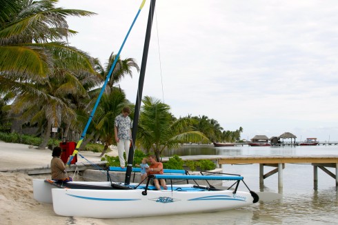 Hobie in Belize