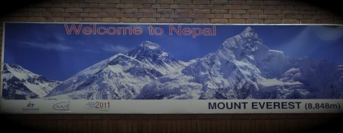 Arriving in Kathmandu