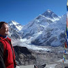 Willie on Kala Patthar. Click on the image to view the 2011 documentary video.