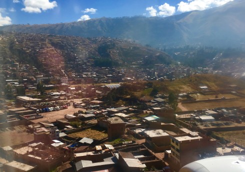 Arriving in the Sacred Valley of the Incas