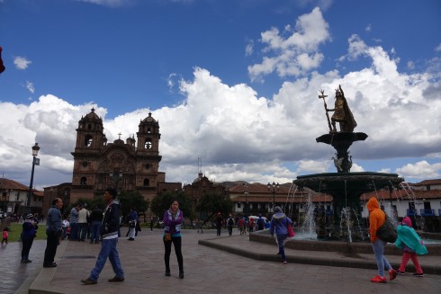 Plaza de Armas with 